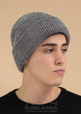 Men's Double Knit English Alpaca Hat