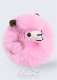 Baby Alapca Keychain 4 Inch