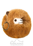 Baby Alapca Keychain 4 Inch