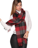 Woven & Brushed Buffalo Baby Alpaca Scarf