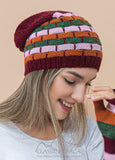 Justin Striped Alpaca Hat