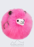 Baby Alapca Keychain 4 Inch