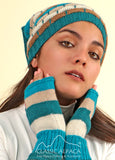 Justin Striped Alpaca Hat