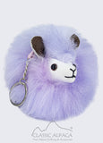 Baby Alapca Keychain 4 Inch
