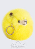 Baby Alapca Keychain 4 Inch