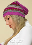 Justin Striped Alpaca Hat