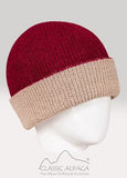 Unisex Reversible Knit English Alpaca Hat
