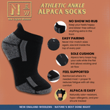 Athletic Alpaca Ankle Sock