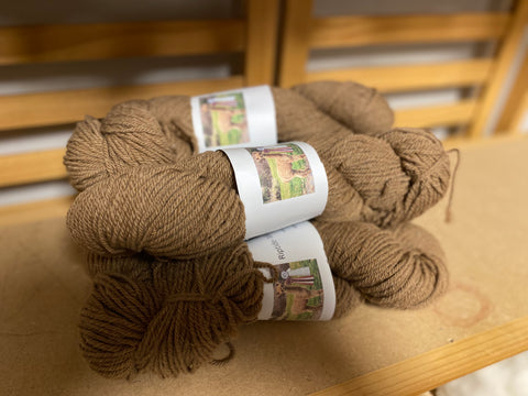 Yarn (Fawn)- Riptide 4oz 3ply Double-knit